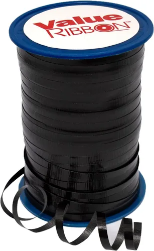 Vista 12 de Value Ribbon - Cinta rizadora prensada, 3/16 pulgadas x 500 yardas para envoltura de regalos, manualidades, proyectos de arte y decoraciones de Azul