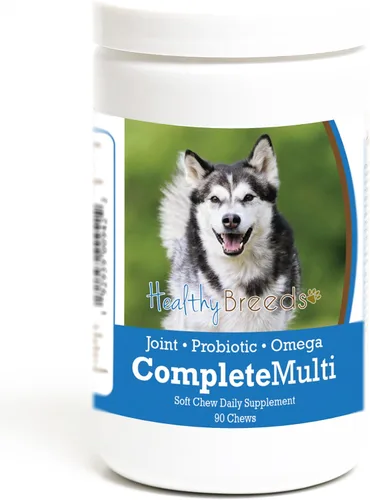 Vista 371 de Healthy Breeds Affenpinscher todo en uno multivitamínico suave masticable 60