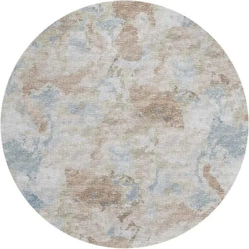 Vista 19 de Addison Rugs Alfombra Accord AAC32 beige lavable para interiores y exteriores, 1'8" x 2'6