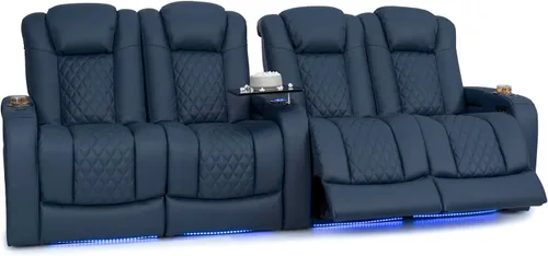 Vista 44 de Seatcraft Virtuoso 365 - Asiento de cine en casa (3 unidades), color ébano