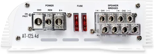 Vista 4 de Amplificador de audio AT para automóvil, de CT Sounds, Blanco