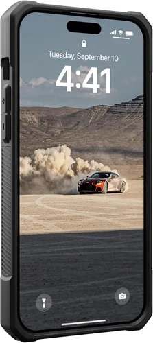 Vista 8 de URBAN ARMOR GEAR UAG - Funda compatible con iPhone 15 Plus de 6.7 pulgadas, fibra de carbono Monarca, resistente, resistente, grado militar, probada