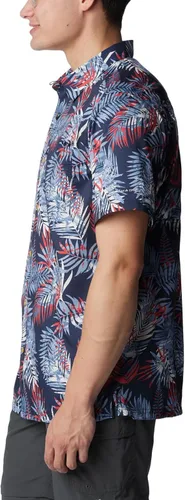 Vista 3 de PFG Super Slack Tide Camp - Camiseta para hombre, color gris