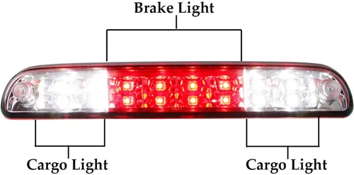 Vista 2 de Tercera luz de freno roja para Ford Explorer Sport Trac 01-05, para F250 Super Duty/F350 Super Duty 99-16, para Ranger 93-11, para Mazda B series