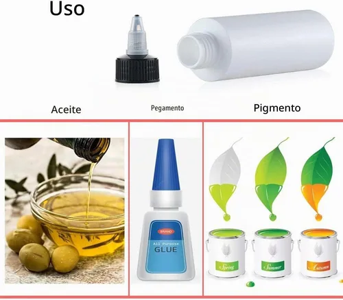 Vista 4 de Meirrnyyu 20 piezas de botellas de plástico para condimentos de 4 oz con tapas de rosca, botella de salsa con tapa despachadora, botellas