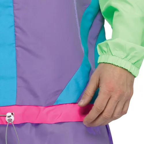 Vista 6 de Fun World Hip 80s Tracksuit Men's Costume
