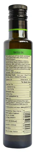 Vista 3 de PÖDÖR Aceite de cardo de alta calidad, 8.4 onzas líquidas, prensado en frío, 100% natural, sin refinar y sin filtrar, vegano, sin gluten, sin OMG