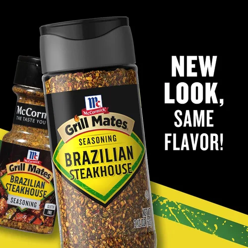 Vista 3 de McCormick Grill Mates - Condimento brasileño para carne, 2.12 onzas