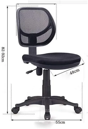 Vista 2 de Home Computer Chair to Work in an Office Chair Staff Member Chair Netting Lift Swivel Chair Lift Student Dormitory Chair