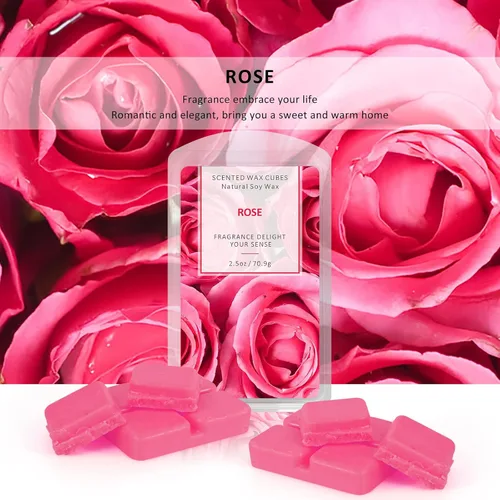 Vista 4 de STRN Wax Melts - Cubos de cera de soja, paquete de 4 calentadores de cera perfumada, cubos de cera perfumada para calentadores, cubos de cera