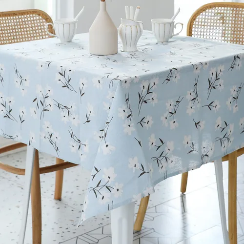 Vista 9 de Juego de 6 manteles individuales pastorales para mesa de comedor, reversibles y resistentes al calor, antideslizantes, manteles para mesa de cocina