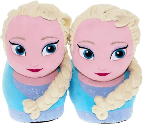 Vista 87 de Happy Feet - Pantuflas con licencia oficial de Disney y Pixar, pantuflas figurales para hombres, mujeres, niños, como se ve en Shark Tank