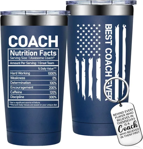 Vista 12 de Grifarny Regalos de Entrenador para Hombres, Mujeres - Vaso Tumbler del Mejor Entrenador de Todos los Tiempos 20 oz - Regalos de Apreciación