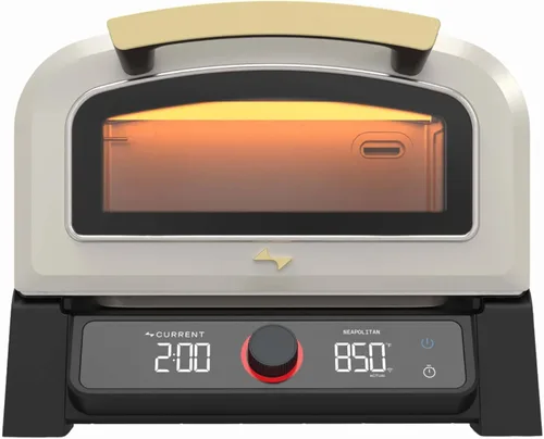 Vista 2 de Current® Horno eléctrico inteligente Model P para pizza, piedra de 12