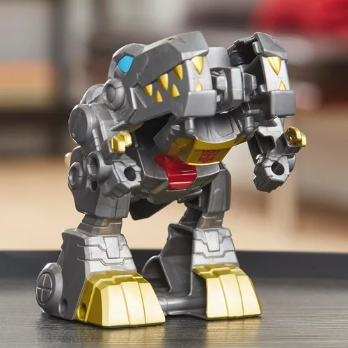 Vista 8 de Transformers Classic Heroes Team Grimlock - Juguete de conversión de 4.5 pulgadas, figura de acción para niños a partir de 3 años