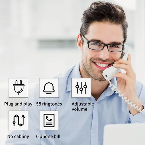 Vista 3 de Paquete de 2 intercomunicadores inalámbricos para el hogar, sistema de intercomunicación inalámbrico, teléfono de intercomunicación en tiempo real