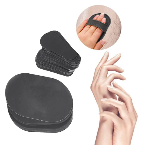 Vista 6 de Fityle - 80 almohadillas de repuesto para removedor de pelo, para piernas, bikini, facial, eliminador de pelo.