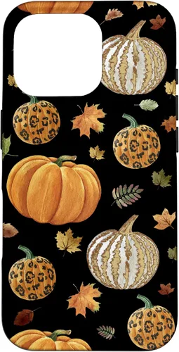Vista 20 de iPhone 16 Falling leaves Autumn and Pumpkin Happy Fall Phone Case