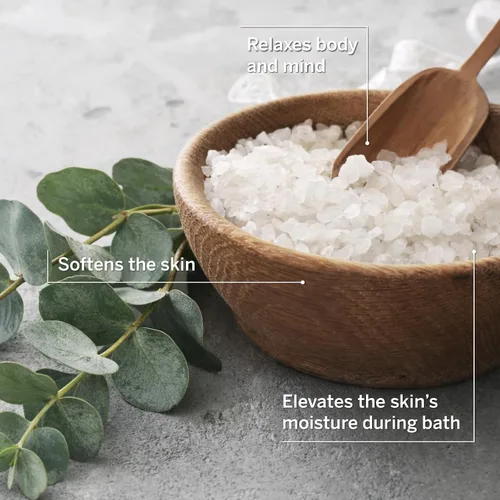 Vista 3 de AHAVA Sal de baño mineral del mar muerto - Relajación intensa para cuerpo y mente, eleva la humedad, suaviza y alivia los músculos doloridos