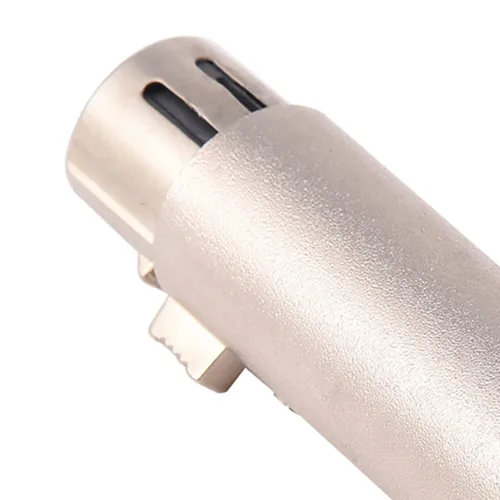Vista 9 de Adaptador XLR de 3 pines, adaptador XLR macho a hembra, conector adaptador de extensión de micrófono