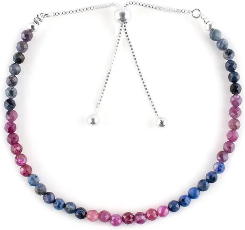 Vista 12 de Pulsera bolo de cuentas micro de piedras preciosas multicolor
