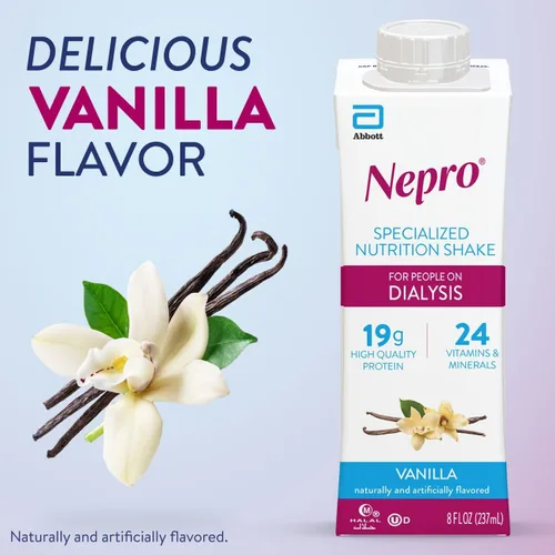 Vista 5 de Nepro Liquid Nutrition, vainilla casera, botellas de plástico de 8 onzas (paquete de 24)