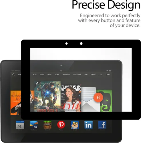 Vista 3 de BoxWave Protector de pantalla para Kindle Fire HDX 7 (3ª generación 2013)