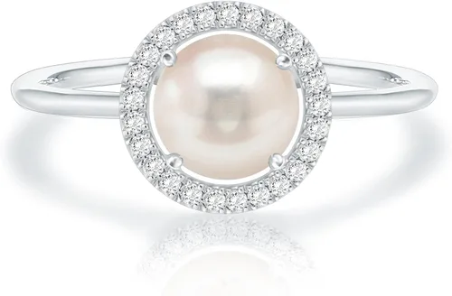 Vista 14 de PAVOI - Anillos chapados en oro de 14K con cristal de piedra natal Anillos para mujer