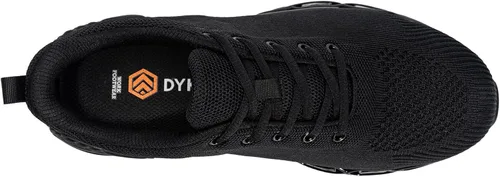 Vista 5 de DYKHMILY Steel Toe Sneakers for Women Wide Slip Resistant Tennis Shoes Comfortable Lightweight Breathable Safety Work Shoes
