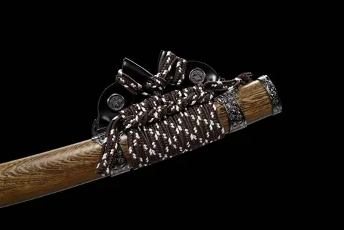 Vista 4 de 41 Inch Sword Damascus Steel Real Tachi Japanese Saber Samurai Katana
