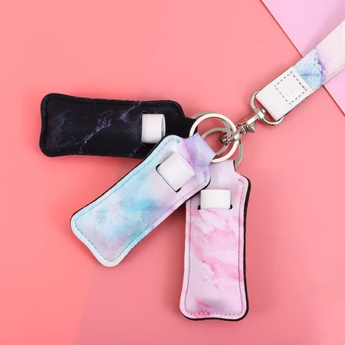 Vista 18 de COOKOOKY Chapstick - Llavero con clip para bálsamo labial