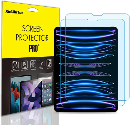 Vista 12 de Paquete de 2: protector de pantalla esmerilado con bloqueo de luz azul para iPad de 10.2 pulgadas