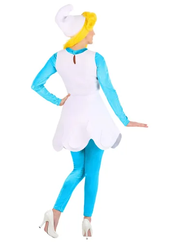 Vista 8 de Disfraz de Smurfette para Mujer de Los Pitufos Multicolor