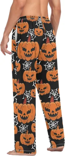 Vista 6 de Aslsiy Lizards Green - Pantalones de pijama para hombre, pantalones suaves separados para hombre, pantalones de descanso
