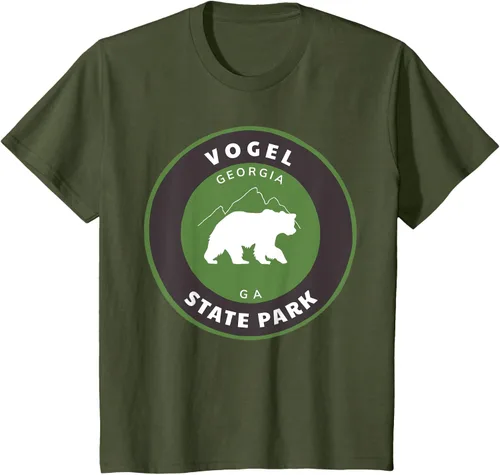 Vista 11 de Vogel State Park Georgia GA Bear Mountains - Camiseta de manga corta