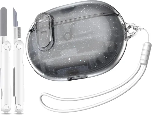 Vista 10 de Beat Studio Buds + (2023) / Beat Studio Buds 2021 Funda protectora transparente de TPU suave transparente de grado militar a prueba de golpes