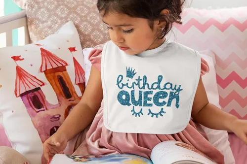 Vista 8 de Calcomanía termoadhesiva de la reina de cumpleaños, transferencia de camisa de fiesta de cumpleaños para mujer, parche de vinilo para niña, gráfico