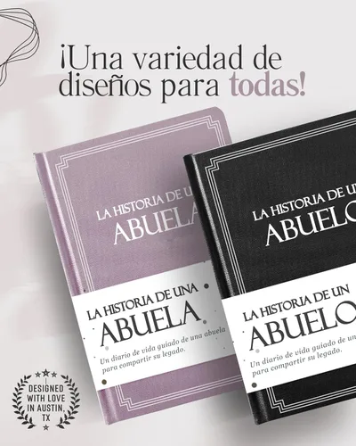 Vista 6 de Abuela, comparte tu historia conmigo (Tapa dura): 250+ Preguntas, Libro de recuerdos y memorias, Regalo para abuela de nietos, Día de la Madre