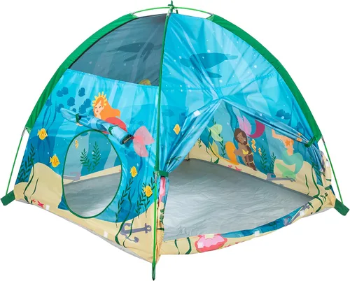 Vista 4 de Pacific Play Tents 19762 Mermaid Dreams - Tienda de campaña de domo de 48 x 48 x 42 pulgadas