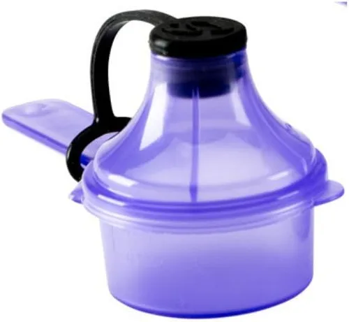 Vista 13 de 15 cc 1 cucharada 1/2 fl oz. 14.8 mL Cuchara de plástico de mango corto con embudo adjunto, cucharas medidoras para polvos, café, comida