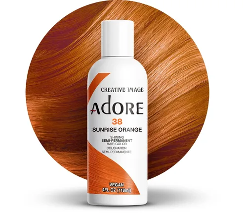 Vista 18 de Adore Tinte semipermanente verde para el cabello, vegano y sin crueldad, 4 onzas líquidas, 163 Green Apple (paquete de 1)