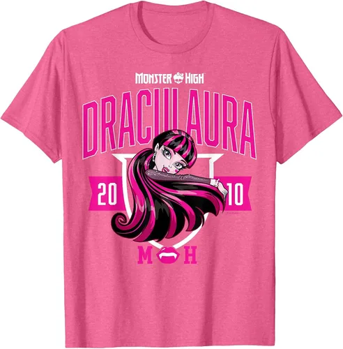 Vista 24 de Monster High -Camiseta Colegiada Draculaura Gris asfalto