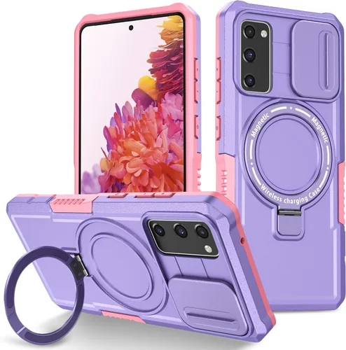 Vista 109 de Funda magnética para Samsung Galaxy Note 20 Ultra, soporte para teléfono, funda protectora mate a prueba de golpes, funda protectora para teléfono