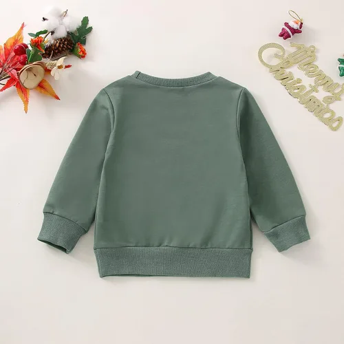 Vista 93 de Disfraz de Halloween para bebé, sudadera de calabaza con cuello redondo, suéter de manga larga, ropa de otoño