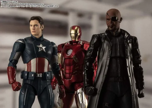 Vista 8 de Bandai sh figuarts Nick Fury Los Vengadores