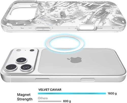 Vista 730 de VELVET CAVIAR Funda para iPhone 15, compatible con MagSafe, probada contra caídas de 10 pies, fundas protectoras de diseño, leopardo color rosa