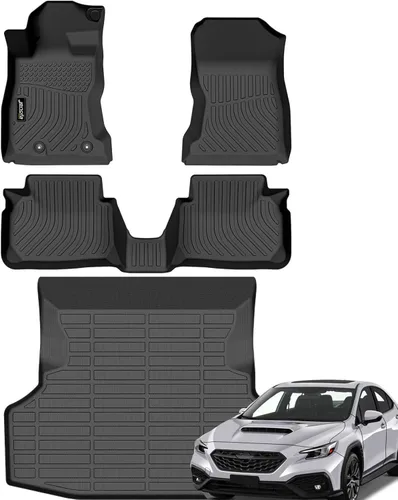 Vista 91 de Juego completo de tapetes de auto para todo tipo de clima, revestimiento automotriz para piso y maletero