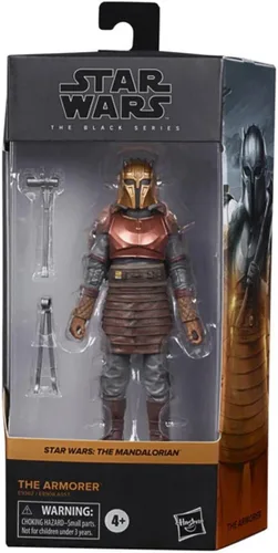 Vista 3 de Star Wars The Black Series Mandalorian Armorer - Figura de acción exclusiva de 6 pulgadas