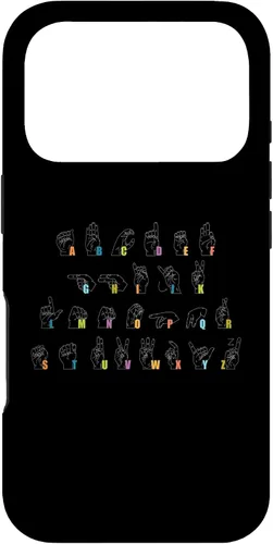 Vista 30 de Sign Language Alphabet Design Case for iPhone 17
