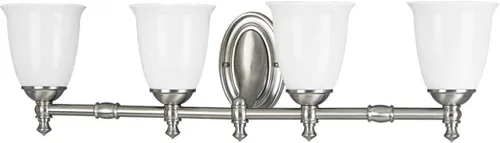 Vista 11 de Progress Lighting P3027-15 Victorian Bath & Vanity, 5-5/8 pulgadas de ancho x 8-1/2 pulgadas de alto, cromo